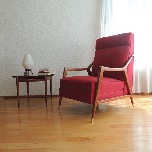Sillón indivial de sala estilo danés vinatge años 50s 5,999.00 ...