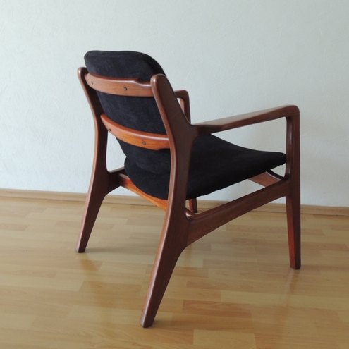 Sillon Danes - Van Beuren - Caoba/Forro Vinipiel 