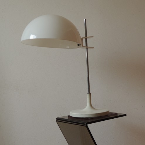 Lampara de Buro - Vintage - Acrílico y Metal 