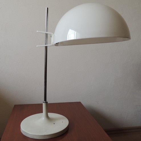 Lampara de Buro - Vintage - Acrílico y Metal 